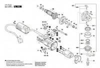 Bosch 3 601 C94 0G1 GWS 7-115 Angle Grinder Spare Parts